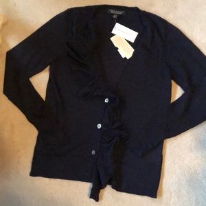 Banana republic ruffle cardigan!